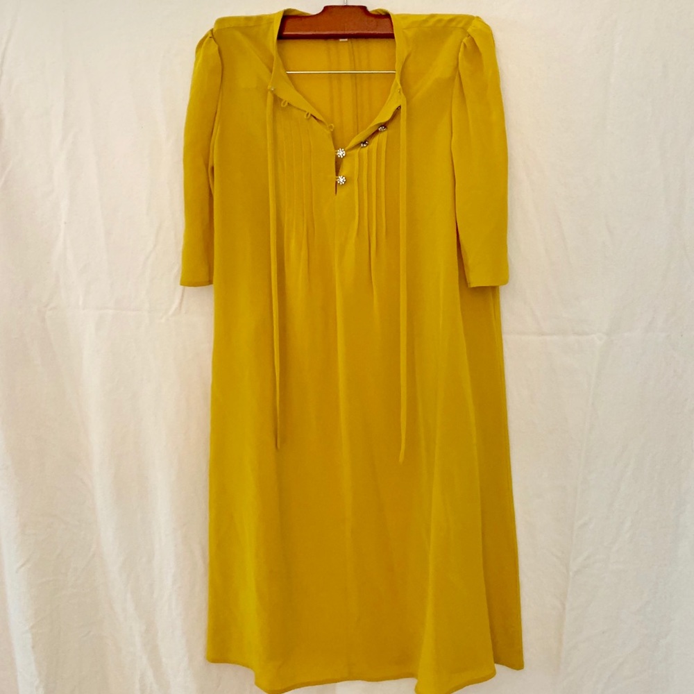 McQ by Alexander McQueen Mustard Dress